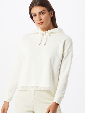 ABOUT YOU Sweatshirt 'Charleen' in Wit: voorkant