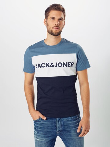 JACK & JONES Regular fit Shirt in Blue: front