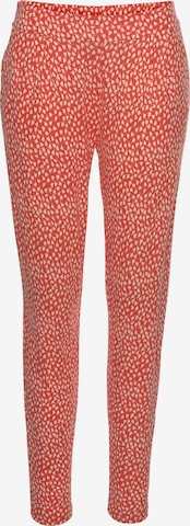 Pantalon harem s.Oliver en orange : devant