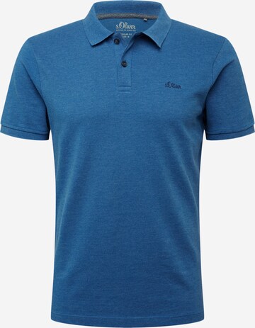 s.Oliver Shirt in Blauw: voorkant