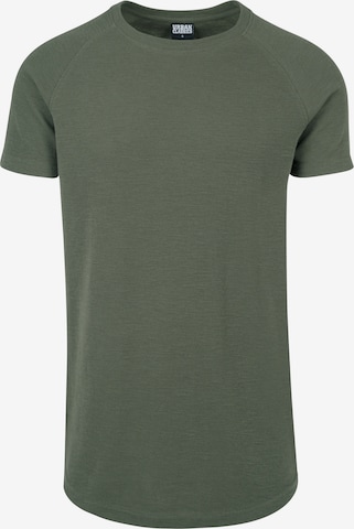 T-Shirt Urban Classics en vert : devant