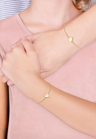 ELLI Armband Freundschaft- / Partner-Schmuck, Herz, Mutter und Kind in Gold: predná strana