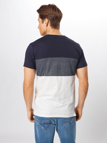 T-Shirt 'Clemens' INDICODE JEANS en blanc : derrière