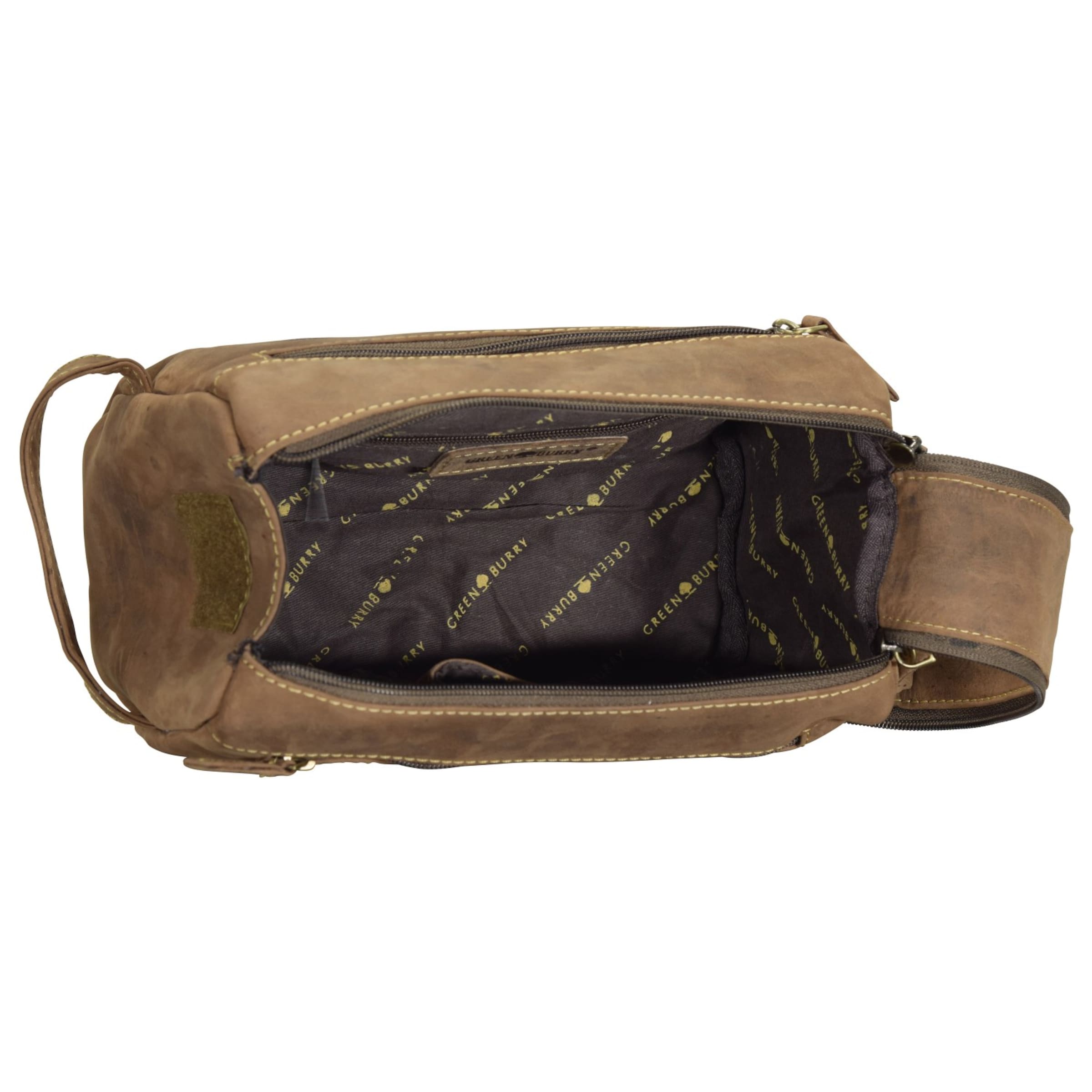 GREENBURRY Toilettas in Bruin