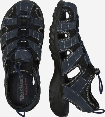 Dockers by Gerli Hiking Sandals in Blue: side