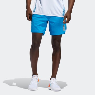 ADIDAS SPORTSWEAR Regular Sportbroek in Blauw: voorkant