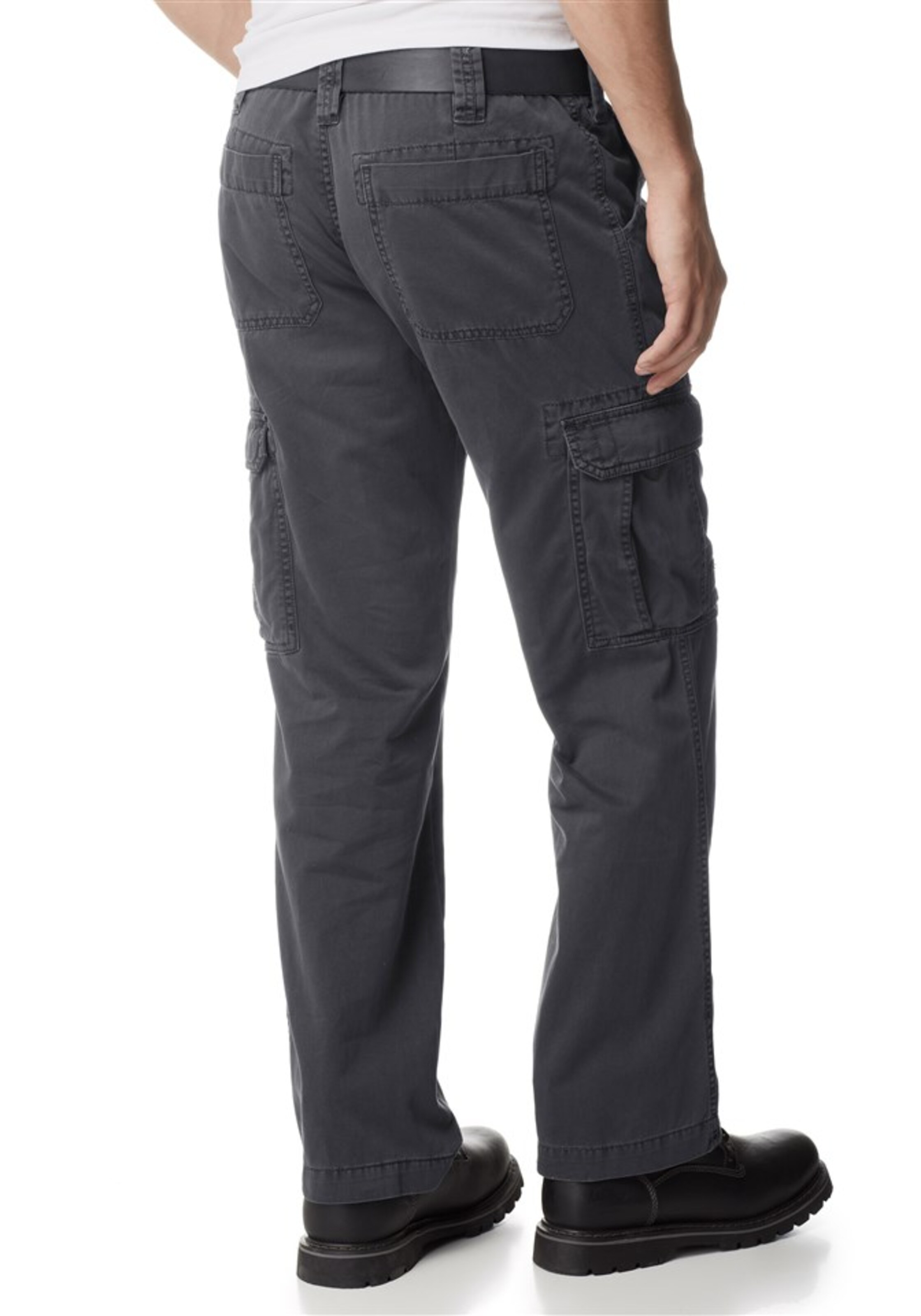 Man's World Loose fit Cargo Pants in Grey