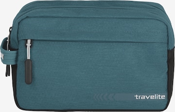 TRAVELITE Toiletry Bag 'Kick Off' in Blue: front