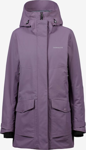 Didriksons Parka in Lila: front
