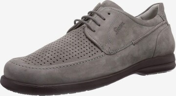 SIOUX Lace-Up Shoes in Grey: front