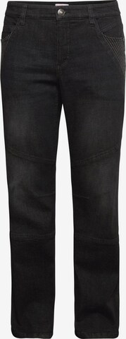 SHEEGO Regular Jeans in Schwarz: predná strana