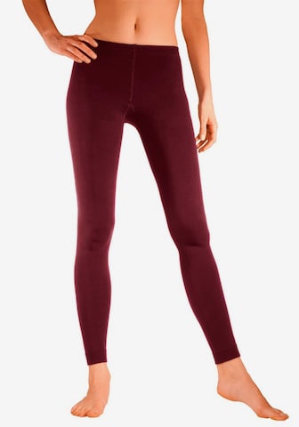 LAVANA Skinny Leggings i rød: forside