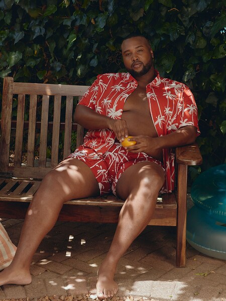 TJ - Floral Red Set Look