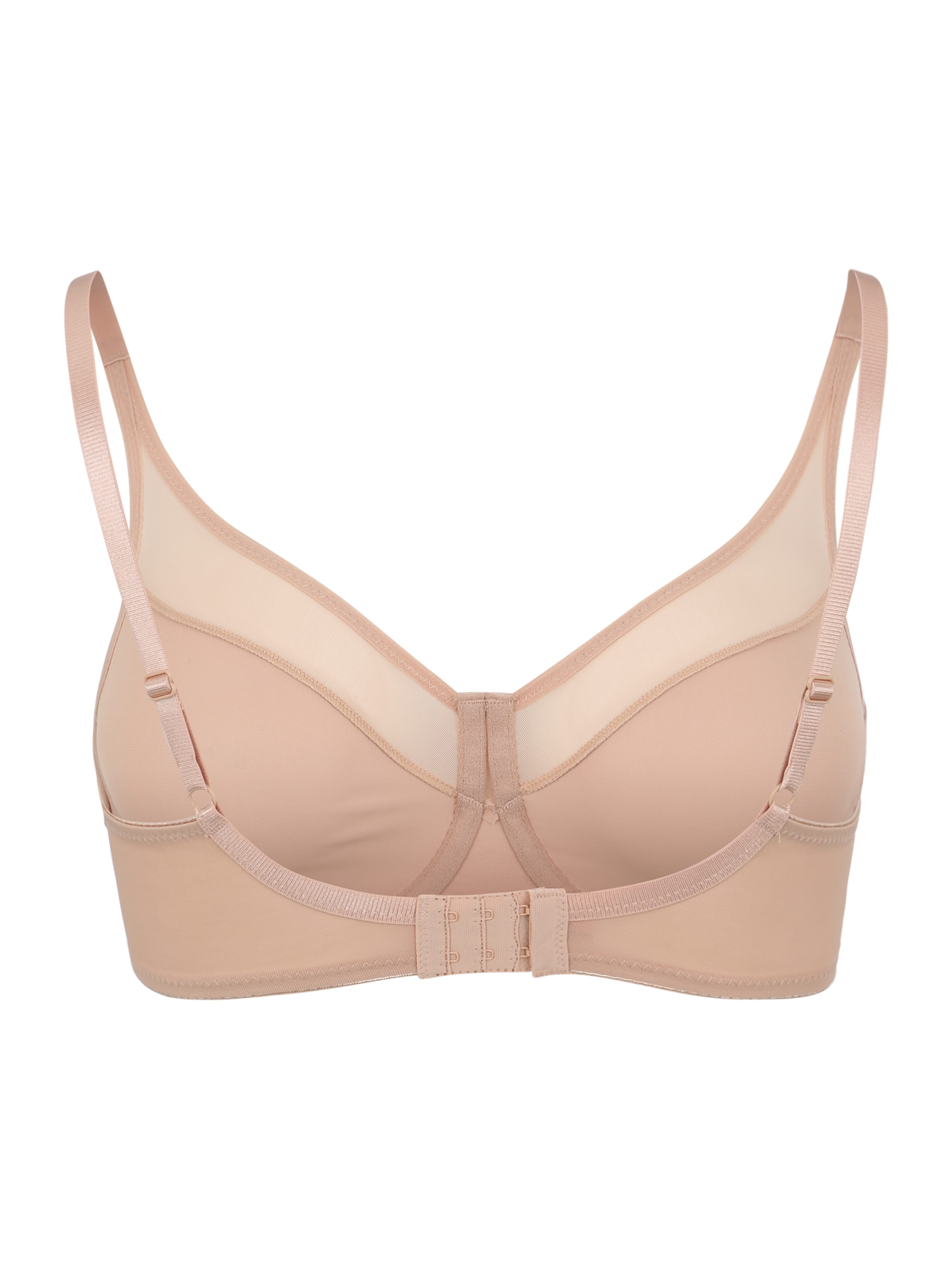 Hunkemöller Бюстгальтер-минимайзер Бюстгальтер 'Nina' в Бежевый: сзади