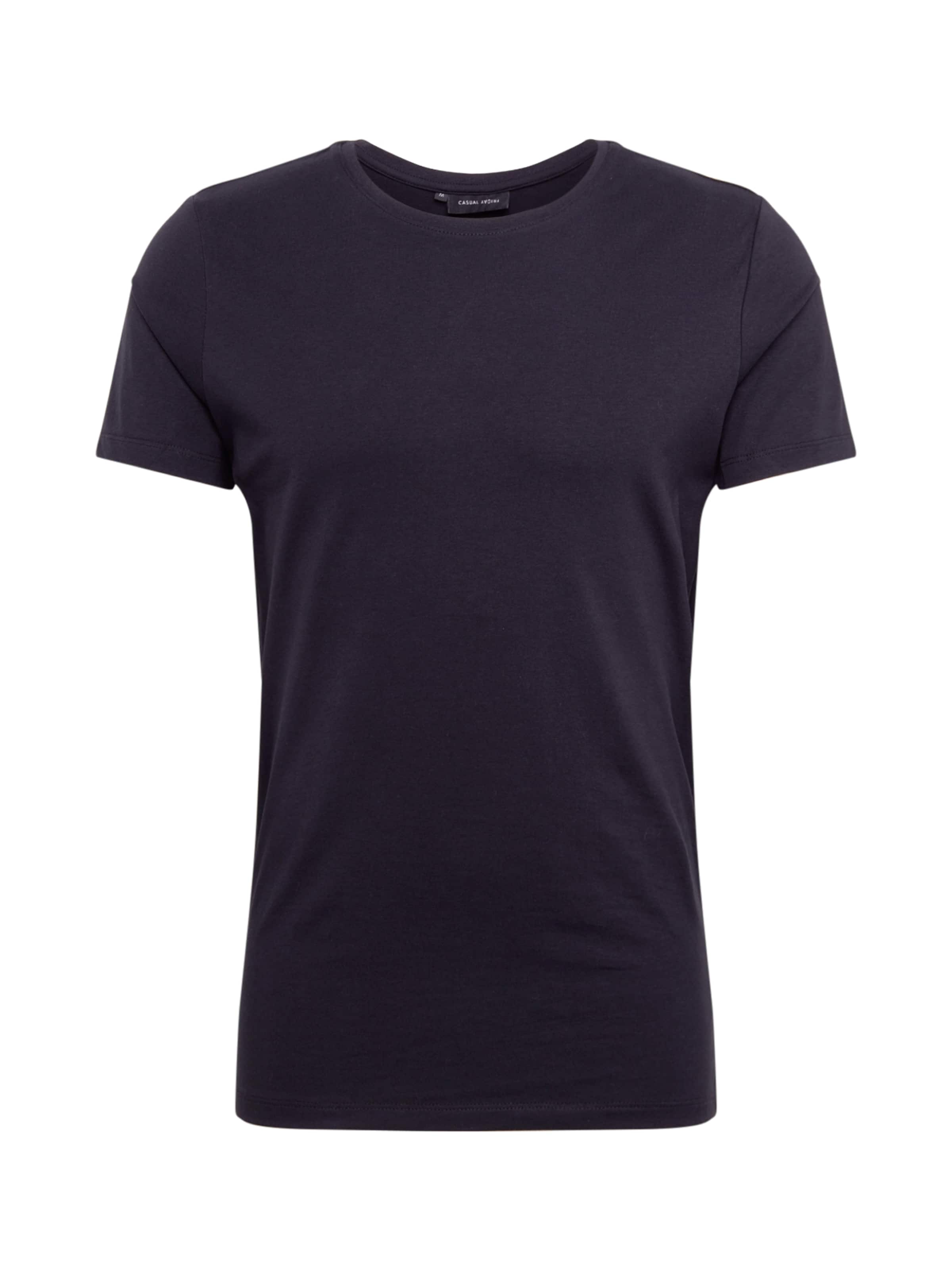 Casual Friday - Camiseta 'David' en negro: frente