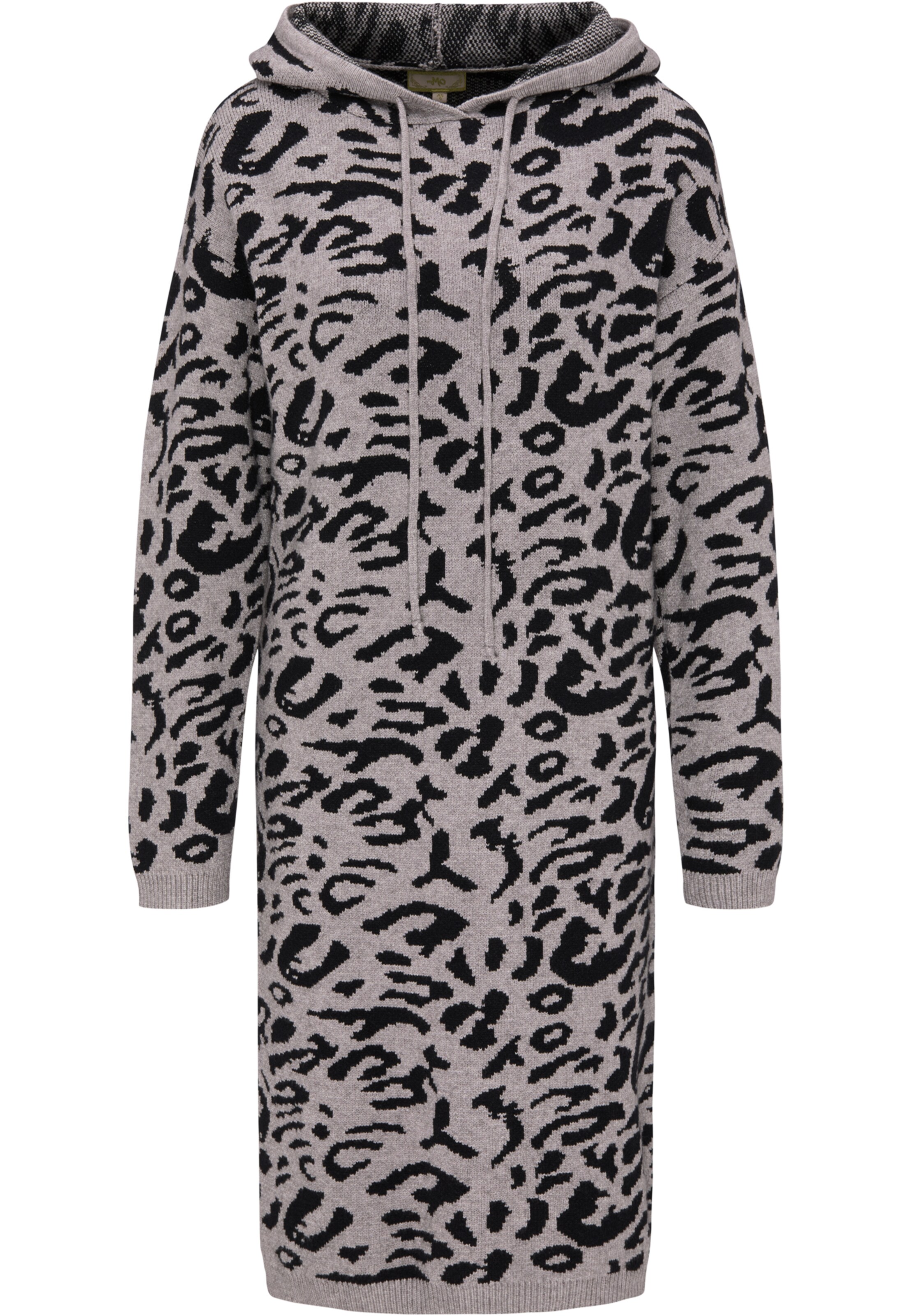 MYMO - Gebreide jurk in de kleur Grijs