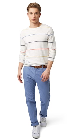 TOM TAILOR DENIM Regular Chino trousers in Blue