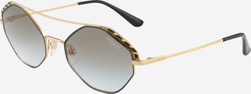 VOGUE Eyewear Солнцезащитные очки в Золотой: спереди