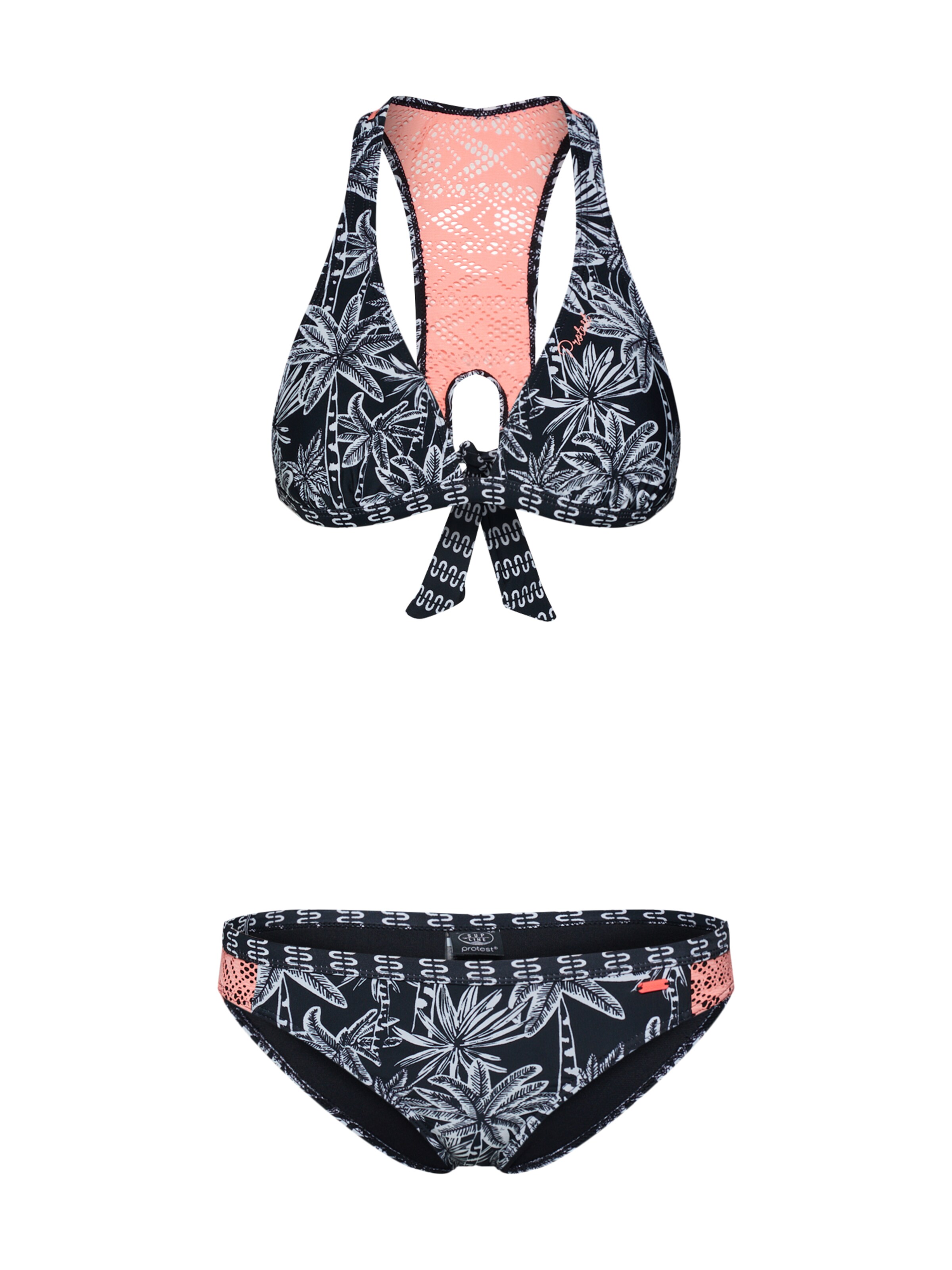 PROTEST - Sportbikini 'JUUNE halter bikini' in de kleur Perzik