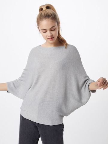 JDY Sweater 'New Behave' in Grey: front