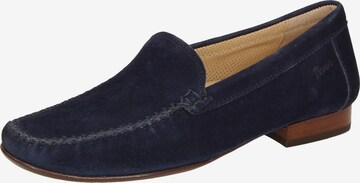 SIOUX Mocassins 'Campina' in Blauw: voorkant