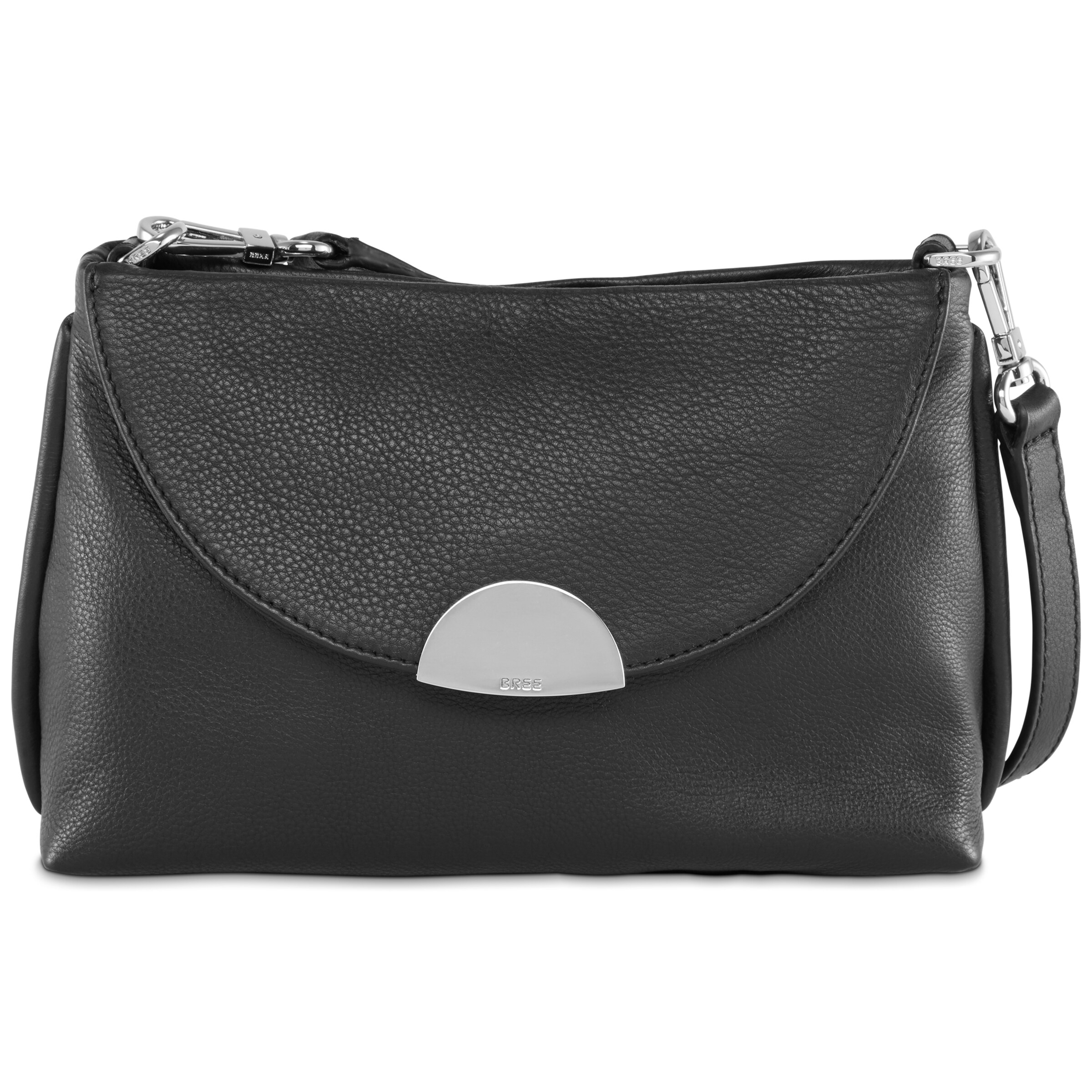 BREE - Schoudertas 'Pippa' in de kleur Zwart