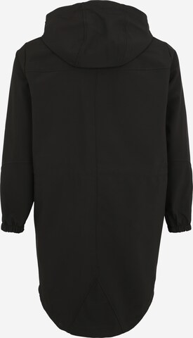 Zizzi Between-Seasons Coat in Black