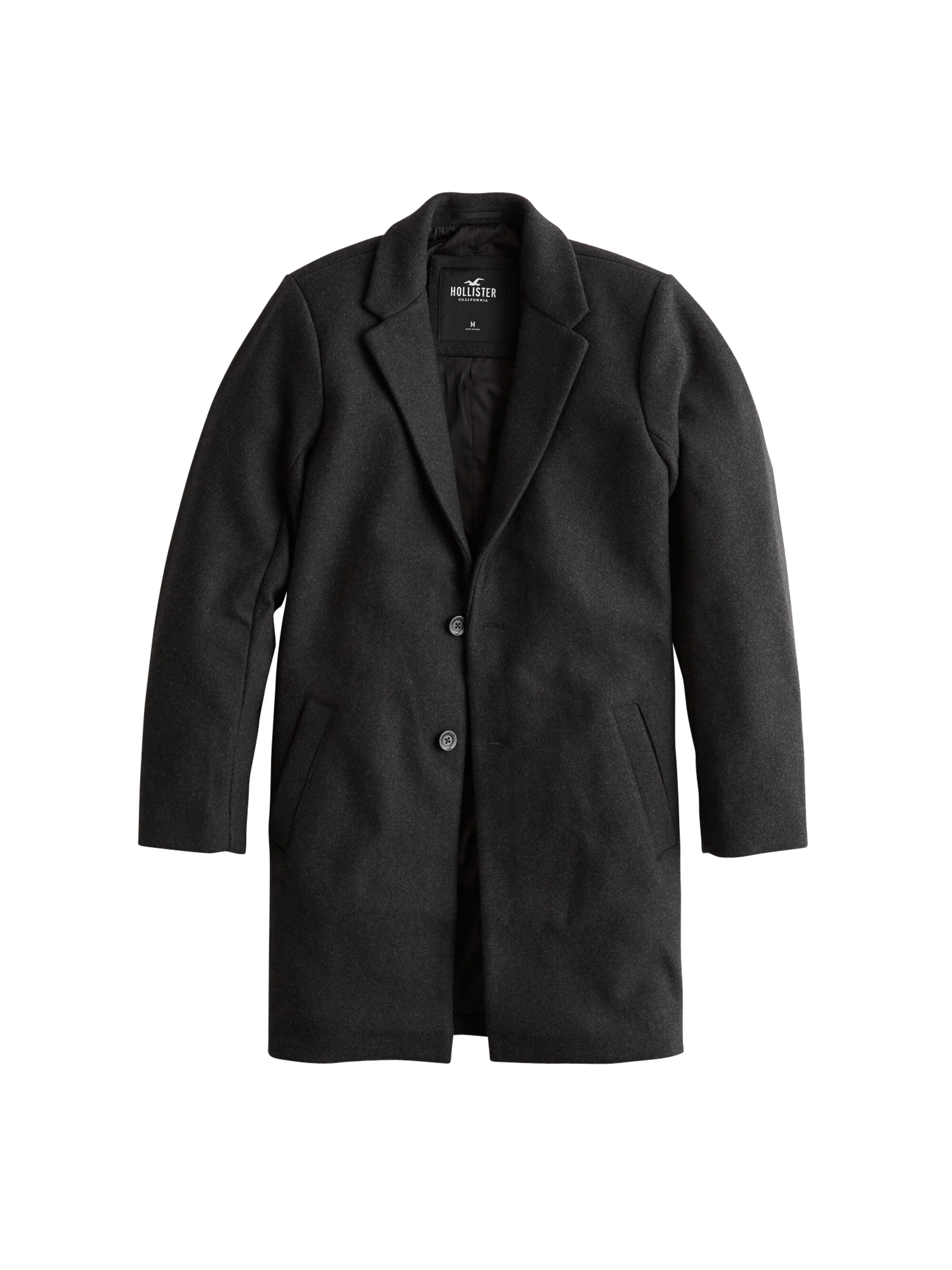 HOLLISTER - Tussenjas in de kleur Antraciet