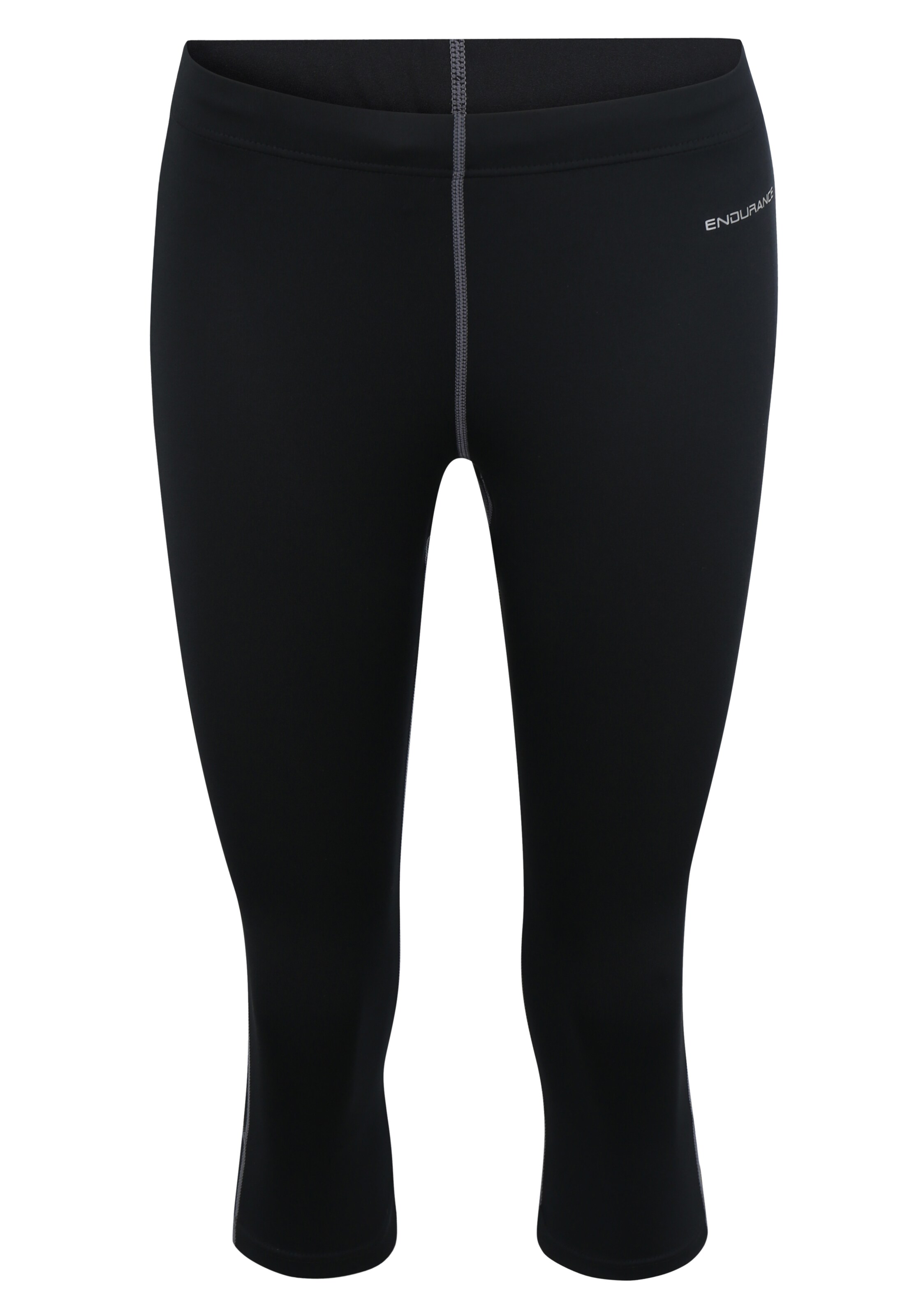 ENDURANCE Skinny Sports trousers 'Zaragosa' in Black: front