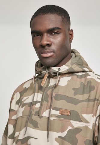Brandit Between-season jacket 'Luke' in Brown