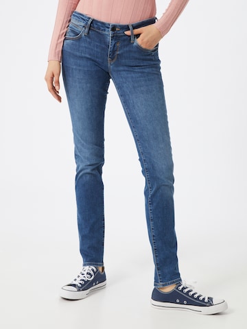 Mavi Slimfit Jeans 'Lindy' in Blauw: voorkant