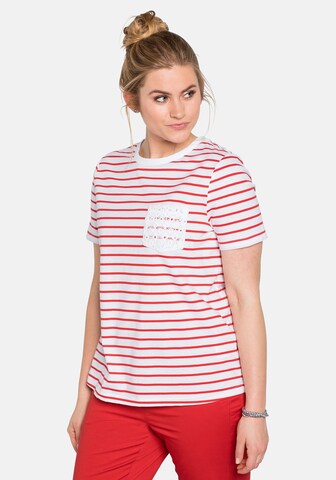 SHEEGO T-Shirt in Rot: predná strana