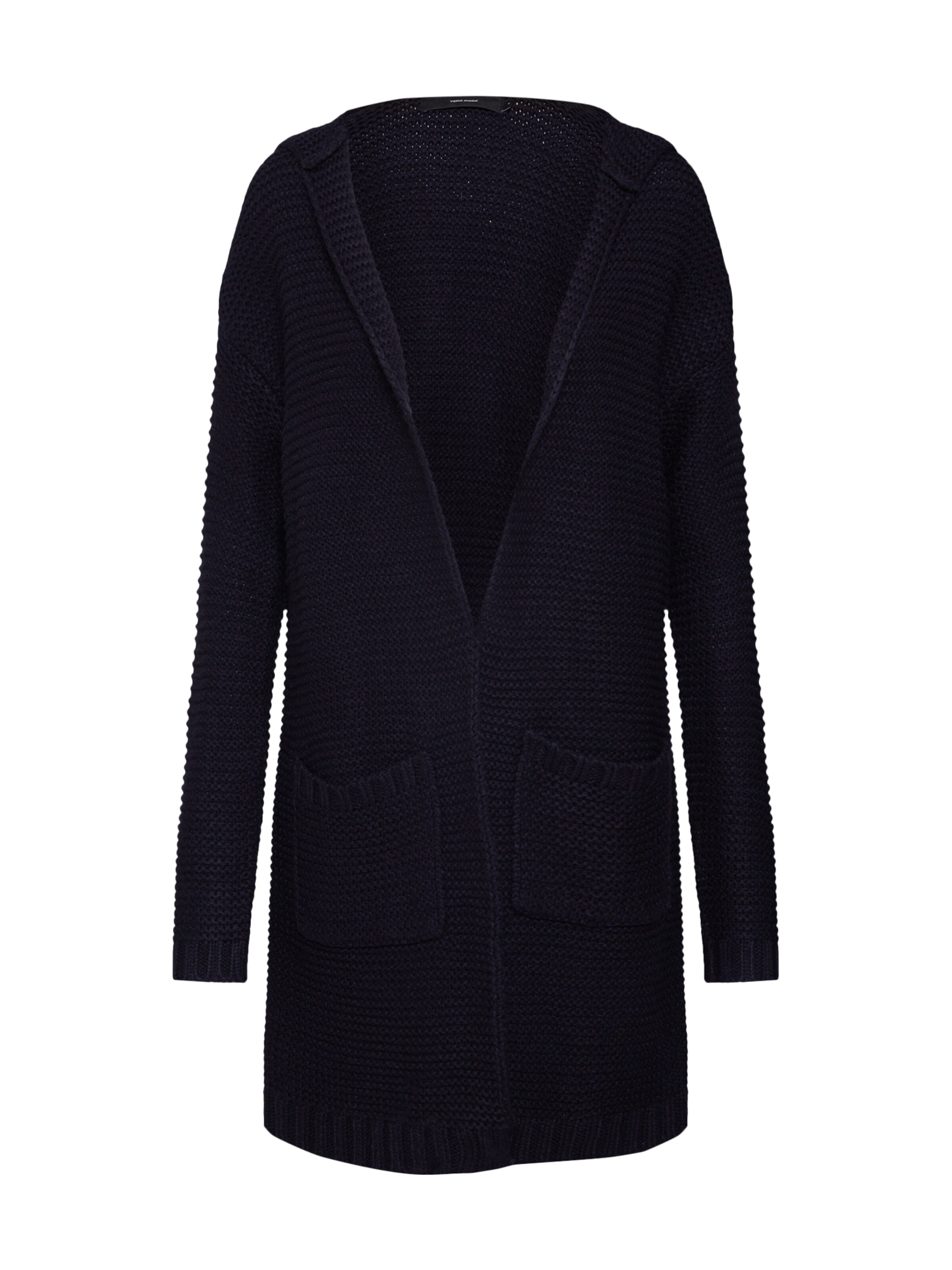 VERO MODA - Trui 'NO NAME NO EDGE' in de kleur Zwart