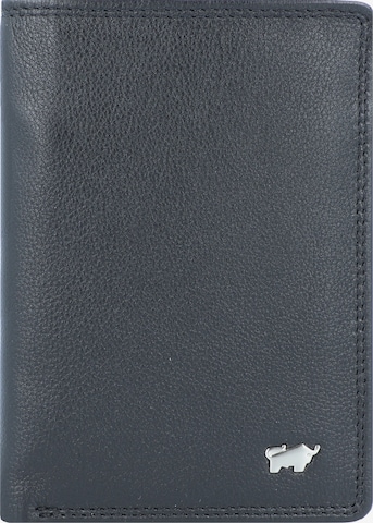 Braun Büffel Wallet 'Golf 2.0' in Black: front