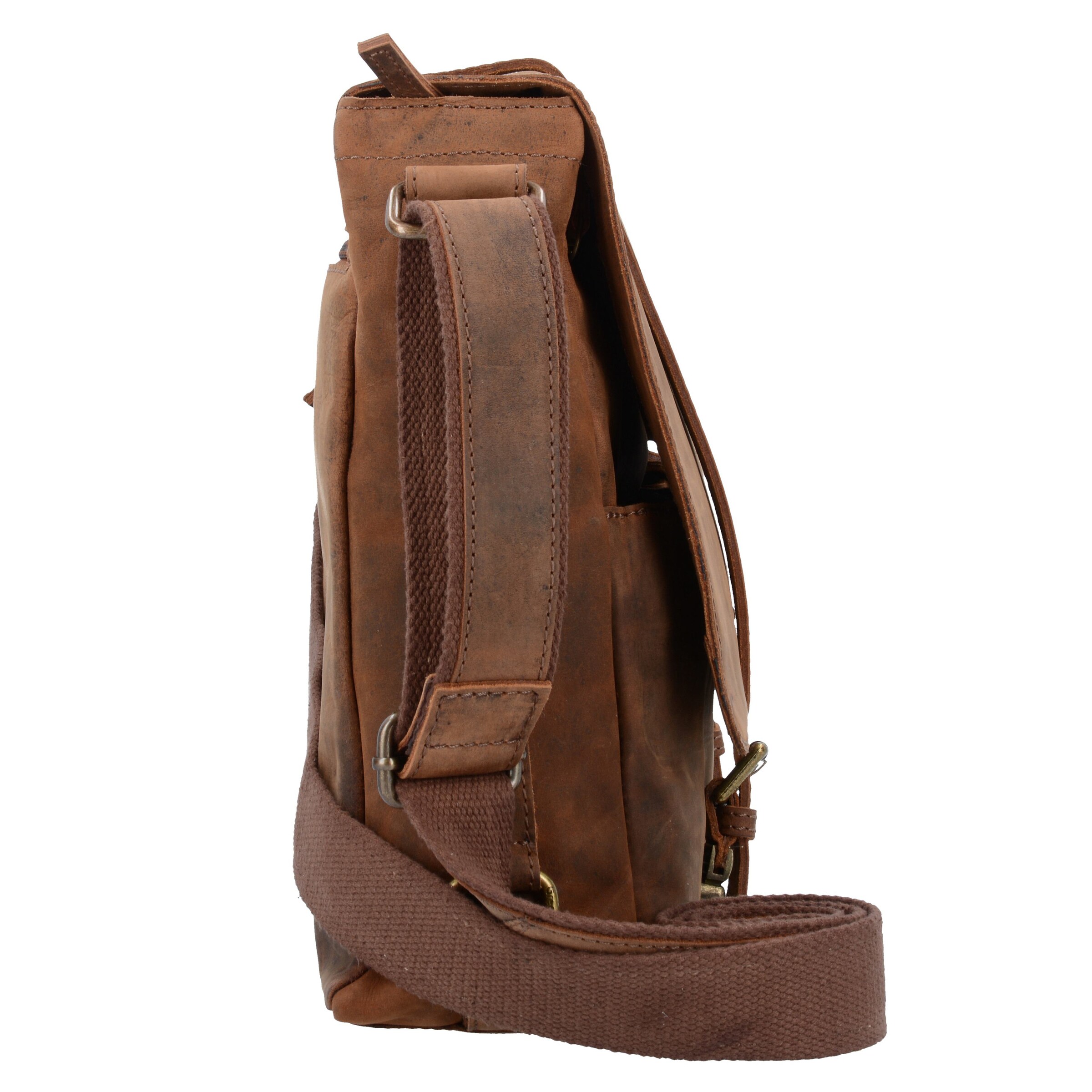 Greenland Nature Crossbody bag 'Montenegro' in Brown