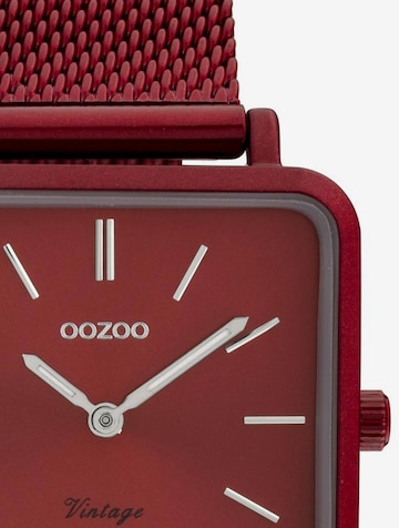 OOZOO Analog Watch 'C20011' in Red