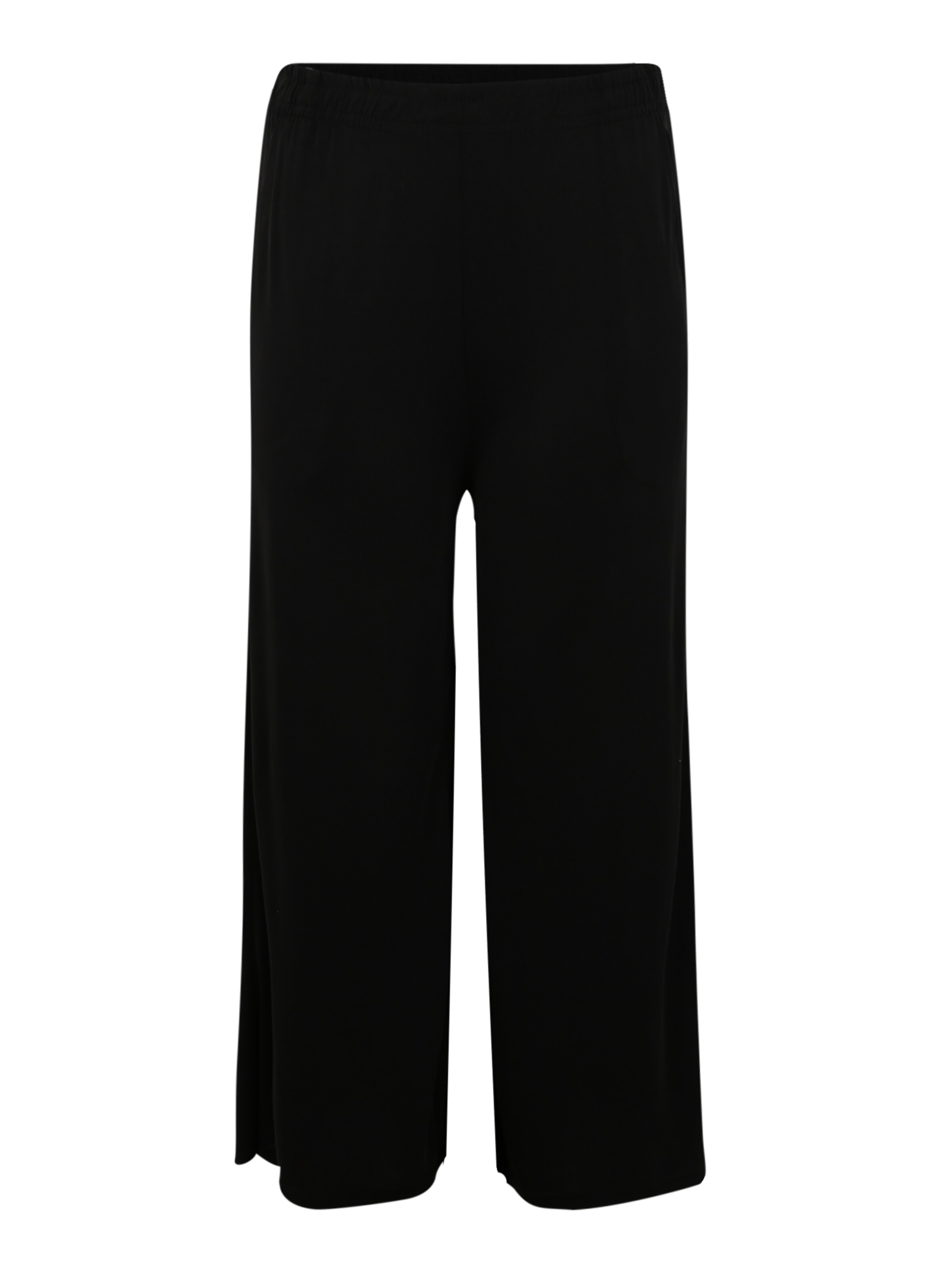 Urban Classics Curvy - Broek 'Ladies Modal Culotte' in de kleur Zwart