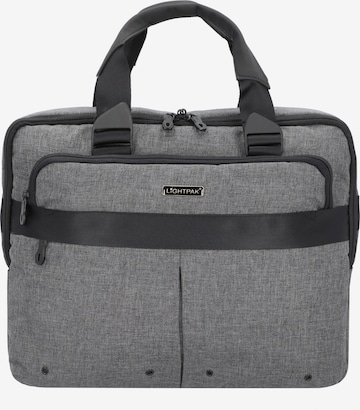 Lightpak Document Bag 'Wookie' in Grey: front