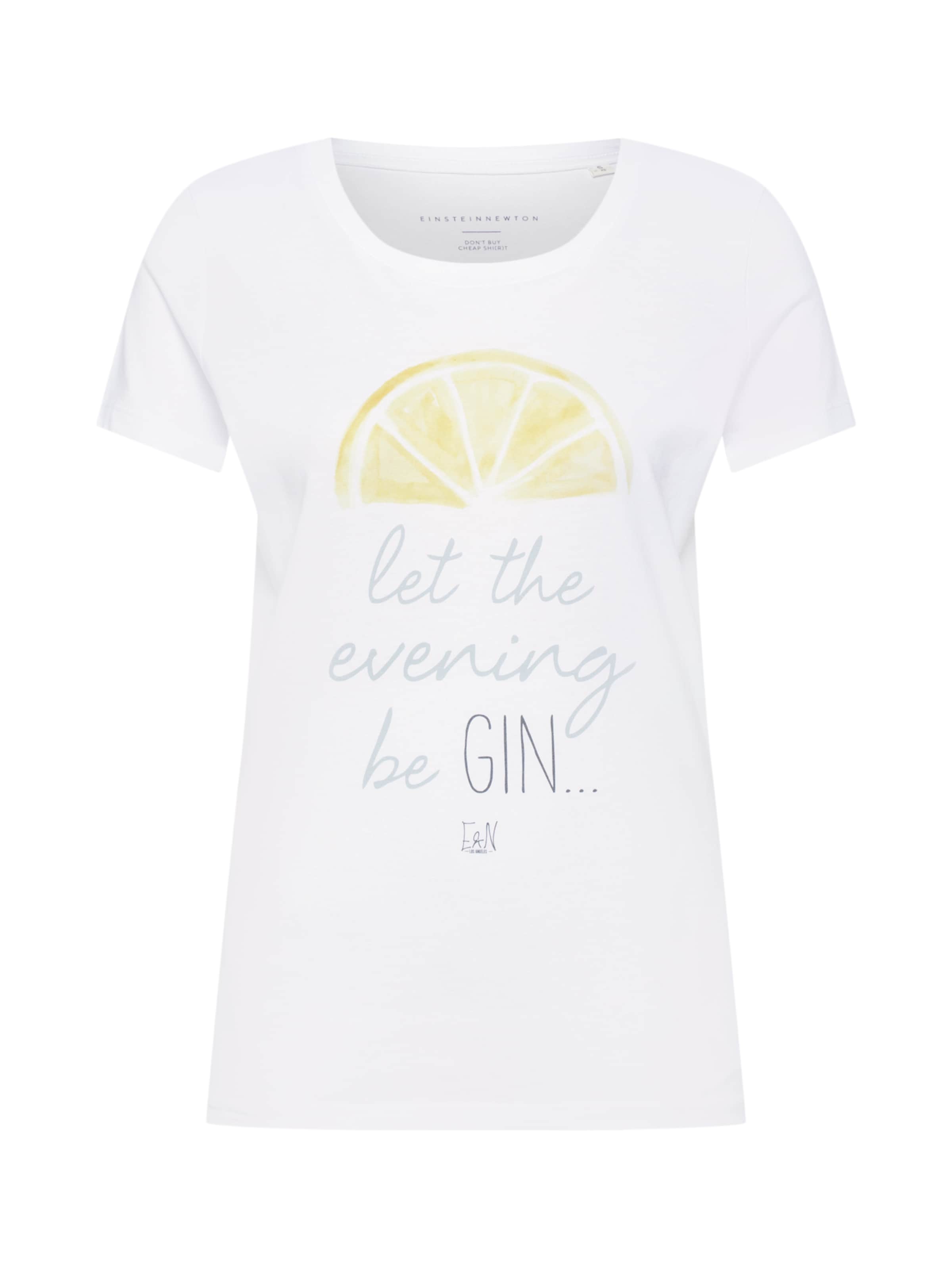 EINSTEIN & NEWTON Shirt 'Gin' in White: front