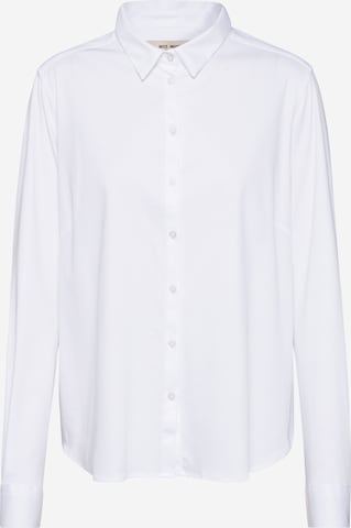 MOS MOSH Blouse in White: front