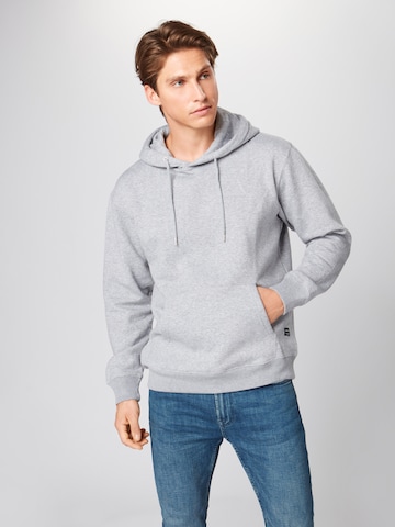 Sweat-shirt 'Soft' JACK & JONES en gris : devant