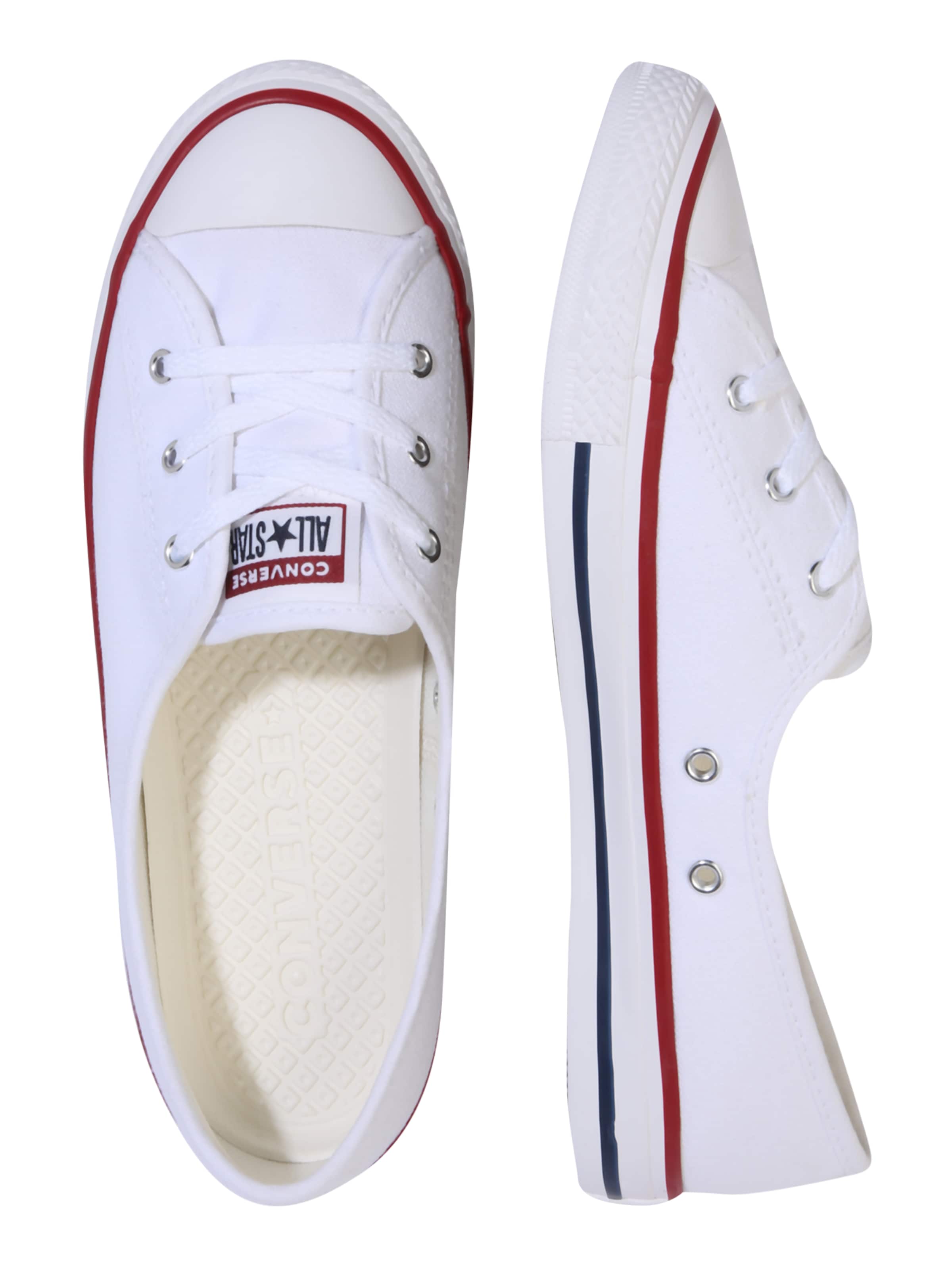 CONVERSE Σνίκερ χαμηλό 'Star Ballet' σε λευκό