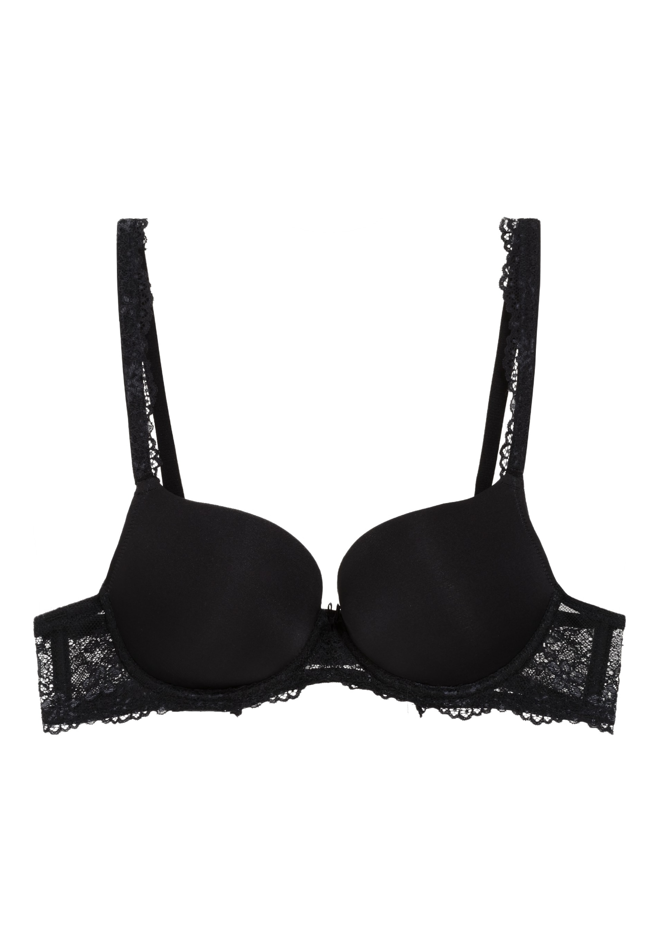 Reggiseno 'DAILY LACE' di LingaDore in nero: frontale