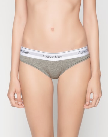 Calvin Klein UnderwearSlip - siva boja: prednji dio