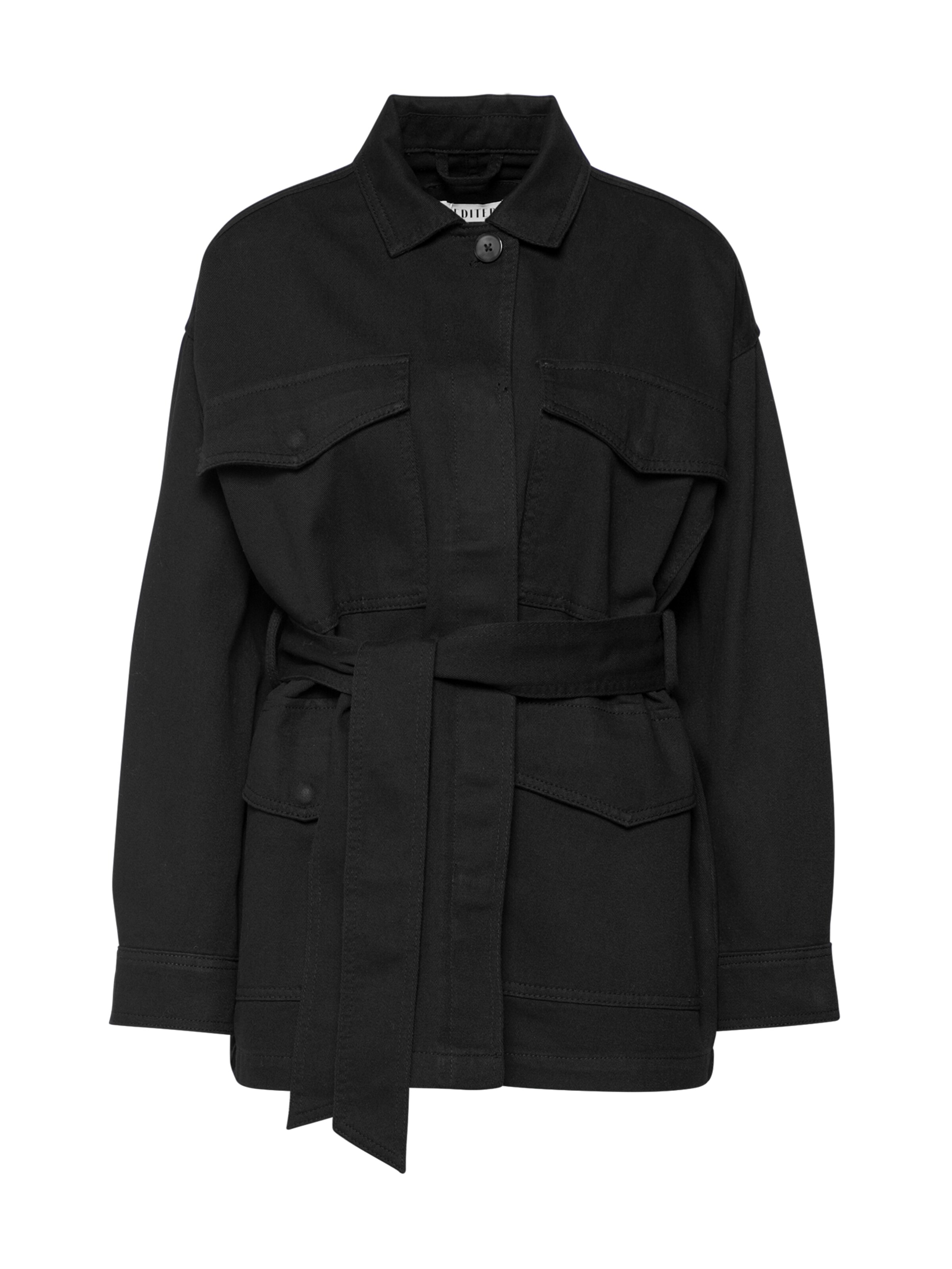 EDITED - Tussenjas 'Claris' in de kleur Zwart