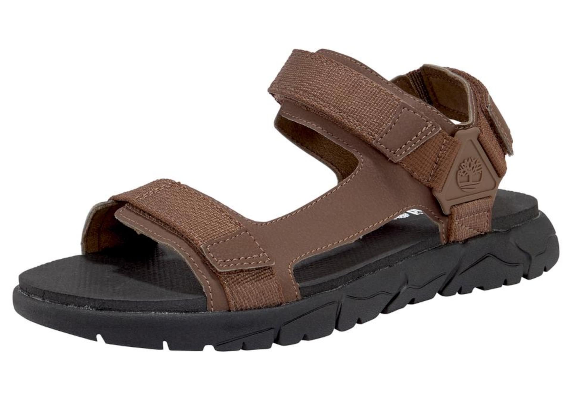 TIMBERLAND Hiking Sandals 'Windham' in Brown: front