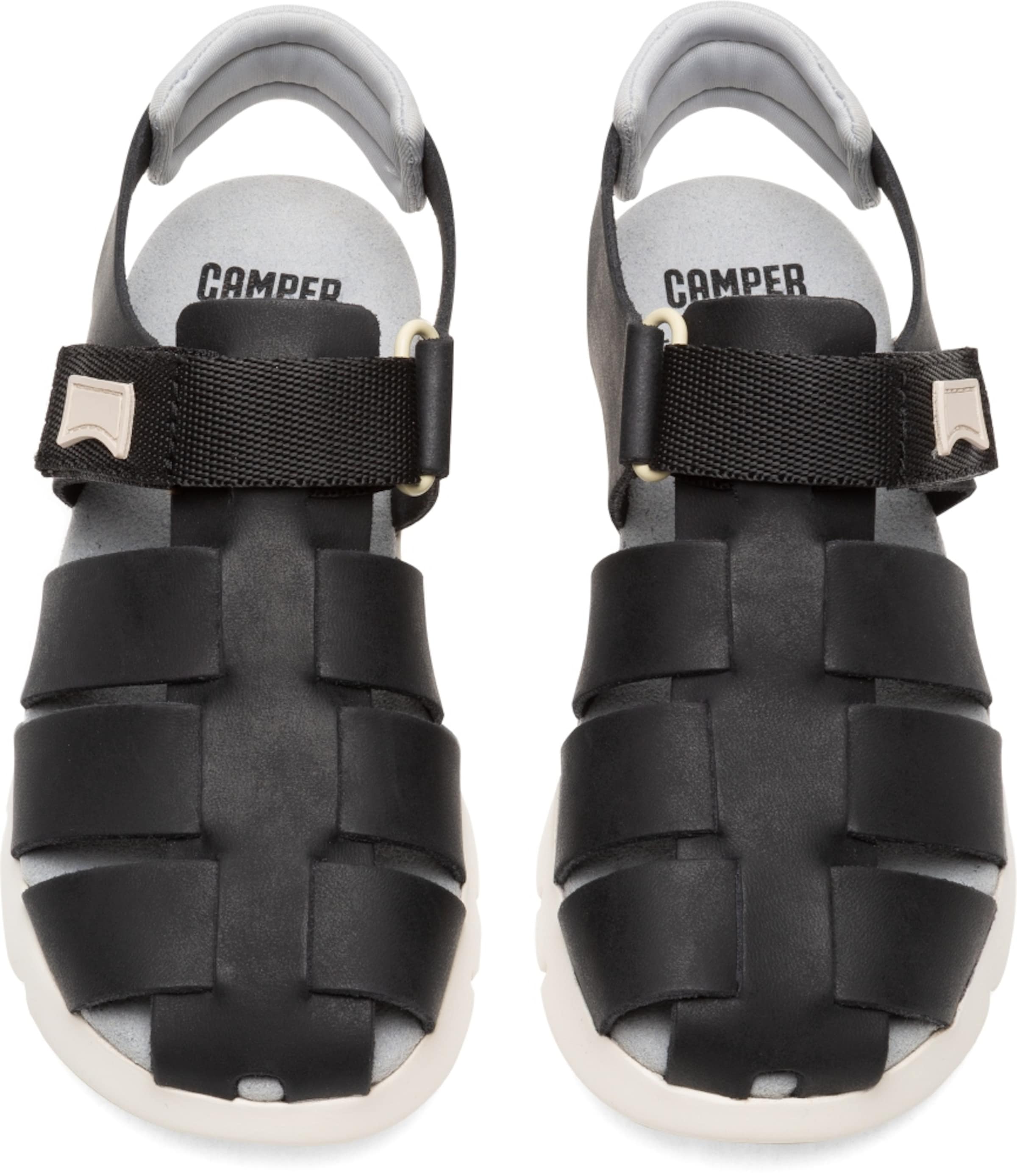 CAMPER Open shoes 'Oruga' in Black