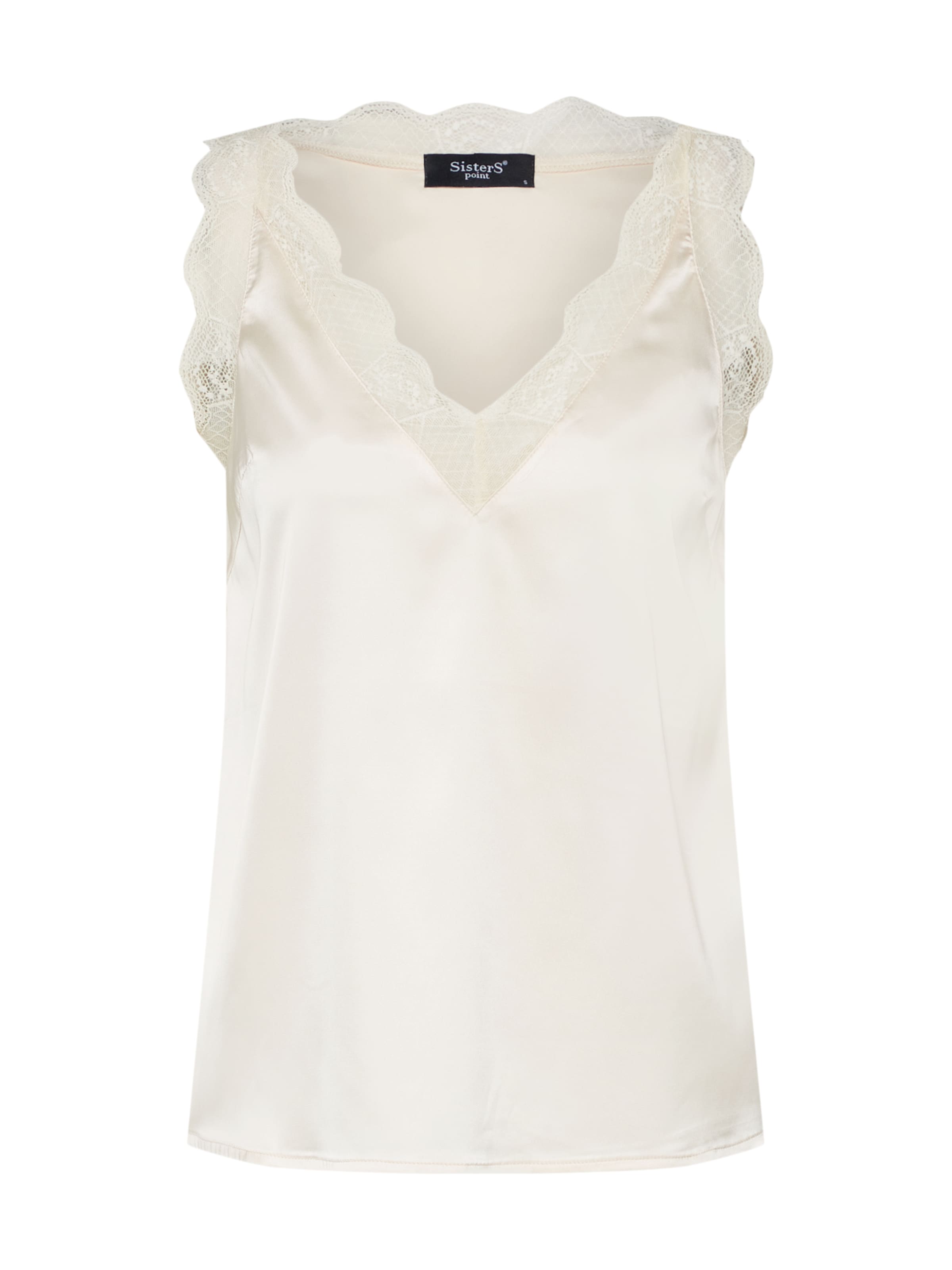 SISTERS POINT Blúzka - Biela: predná strana