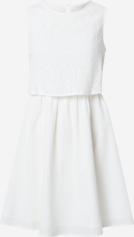 TOM TAILOR DENIMLjetna haljina - bijela boja: prednji dio