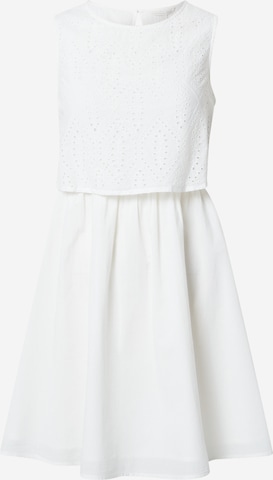 TOM TAILOR DENIM Summer Dress in White: front